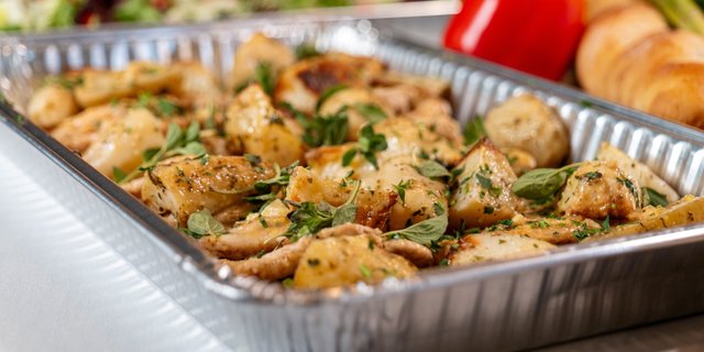 Chicken Vesuvio