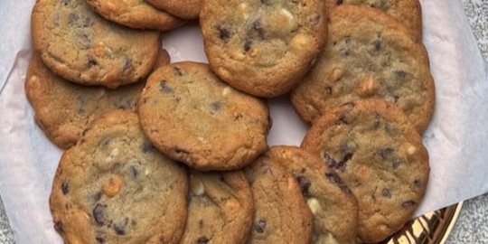Dozen Homemade Triple Chip Cookies