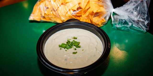 Strange Trip Cheez(ish) Dip & Chips