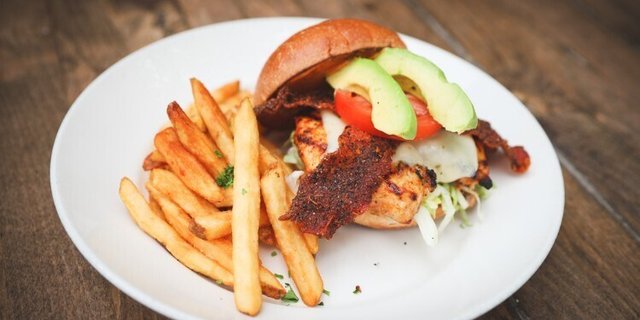 Mesquite Chicken Burger