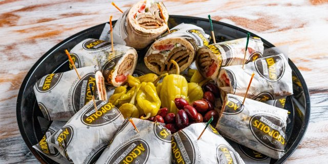 Lamb & Beef Gyro Wrap