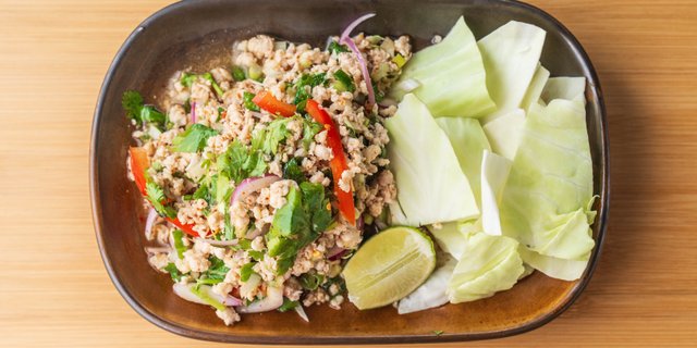 Chicken Larb Salad