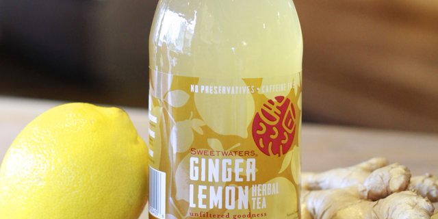 Sweetwater Ginger Lemon Tea bottles (6 packs)