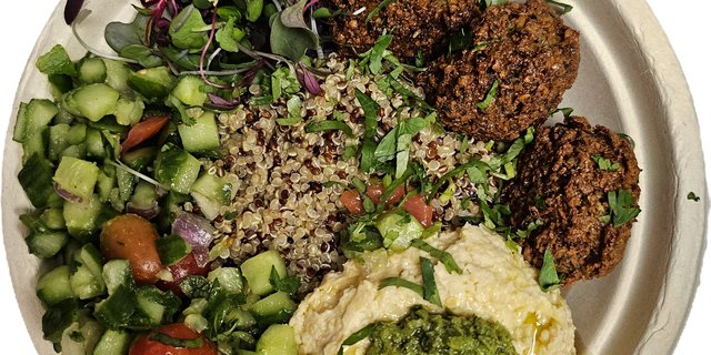 Gluten Free Fantastic Falafel in a Bowl