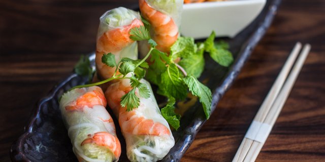 20-Pieces Shrimp Spring Rolls Tray