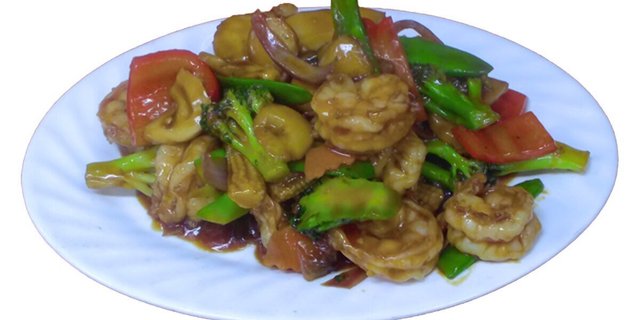 Shrimp in Garlic Sauce