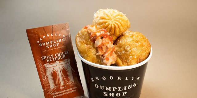 Buffalo Chicken Dumplings