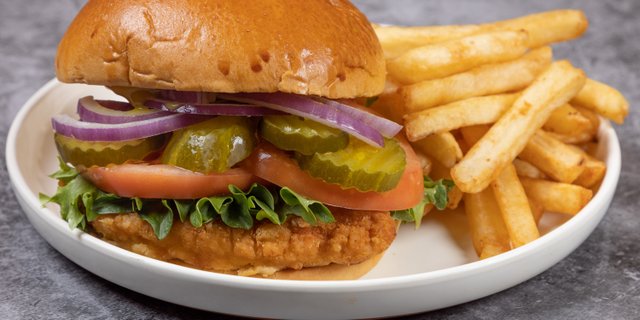 Crispy Chicken Sandwich Combo