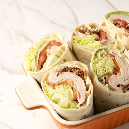 Turkey Club Wraps