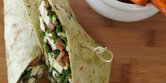 Chicken Pesto Wrap