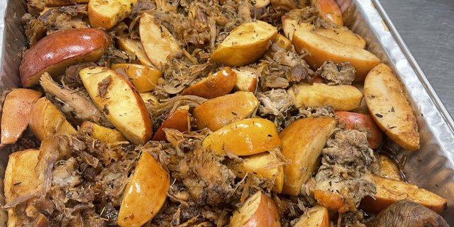 Pork Roast w/ Apples
