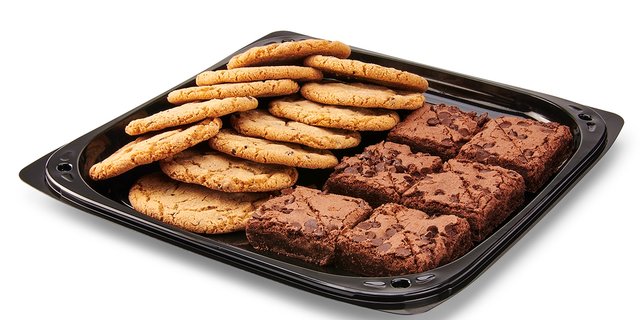 Chocolate Chip Brownie & Fudge Filled Cookie Platter