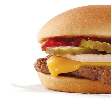Jr Cheeseburger Standard Lunch Bag