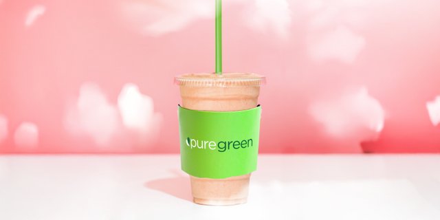 Coconut Cherry Cloud Smoothie