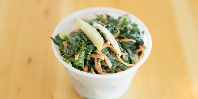 Tray Kale & Apple Slaw