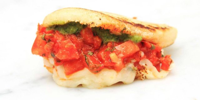 The Caprese Arepas