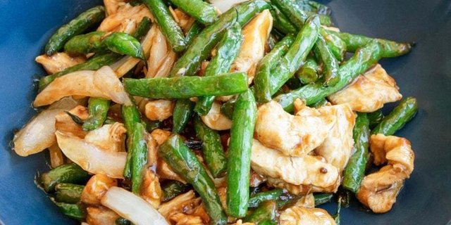 String Bean Chicken