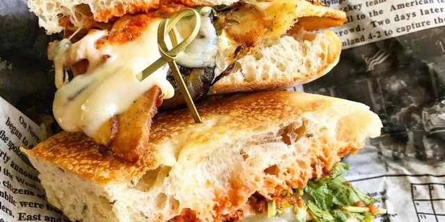 Portobello Chicken Sandwich