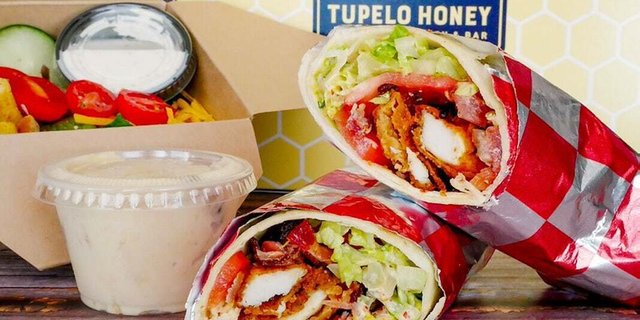 Chicken BLT Caesar Wrap Lunch Box
