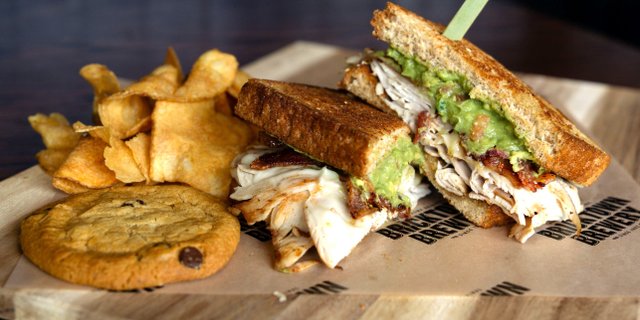 Turkey Bacon Guacamole Melt Boxed Lunch