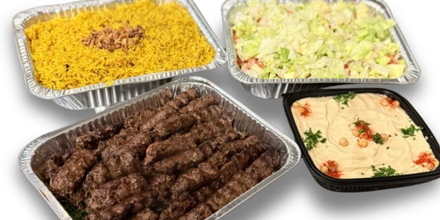 Kufta Kebab Platter