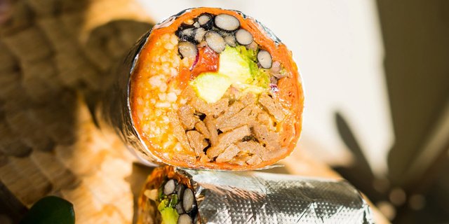 Hearty Bean Wrap