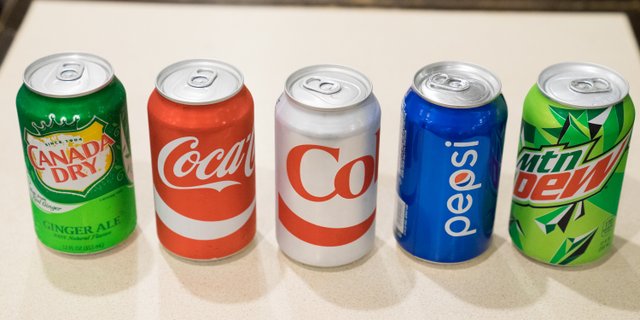Assorted Individual Sodas