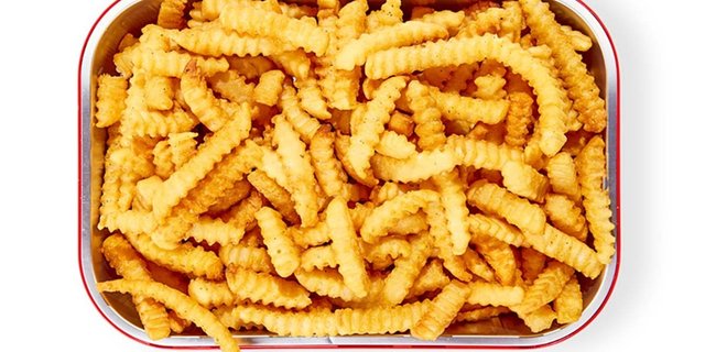 Crinkle-Cut Fries Platter
