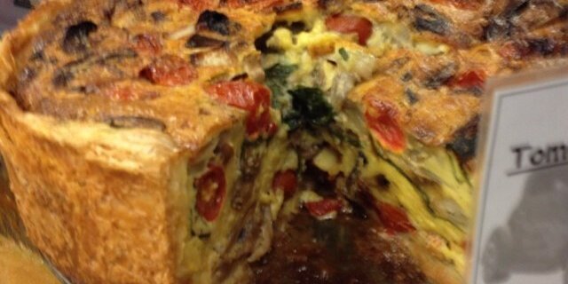 Homemade Spinach Quiche