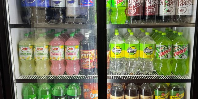 Assorted 2L Soda Bottles