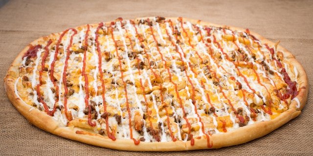 Cheeseburger Pizza