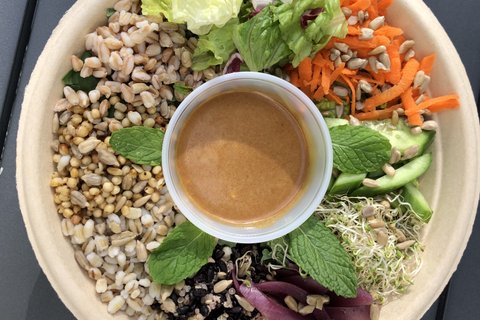 Vegan Thai Dragon Grain Bowl