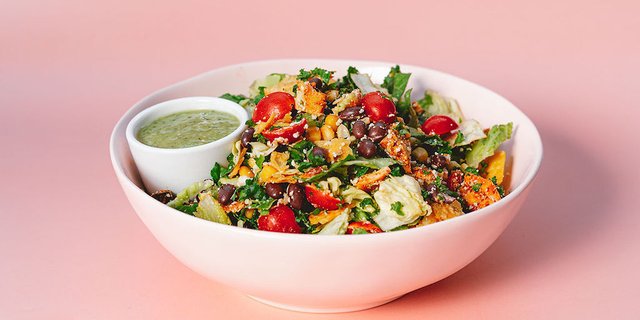 Peruvian Aji Chicken Catering Salad