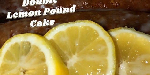 Double-Lemon Poundcake
