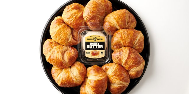 Croissant Platter w/ Honey Butter