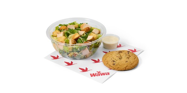 Caesar Salad Meal w/ Roasted Chicken