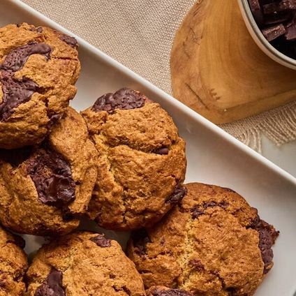 Gluten-Free Vegan Baker's Dozen Chocolate Chip Cookies