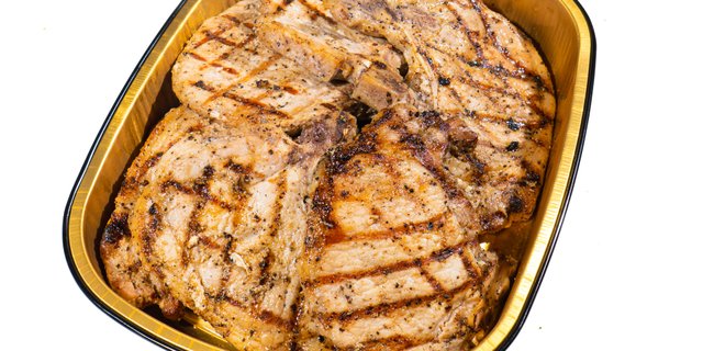 Grilled Pork Chops Pan