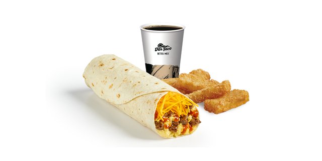Carne Asada Steak Breakfast Burrito Meal