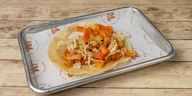 Shredded Chipotle Chicken Taco