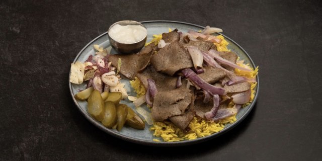 Gyros Rice Plate