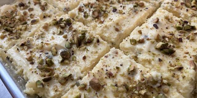 Honey Pistachio Cheesecake