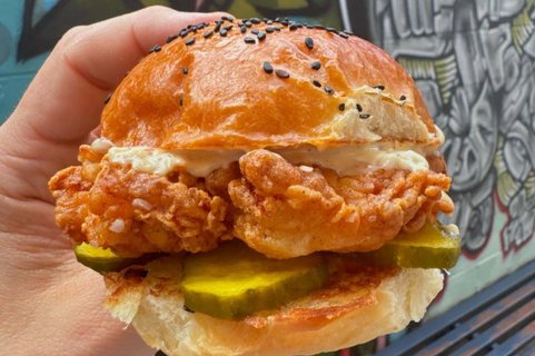 Chicken & Pickles Sandwich