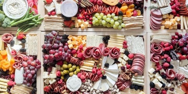 Charcuterie Graze + Go Board