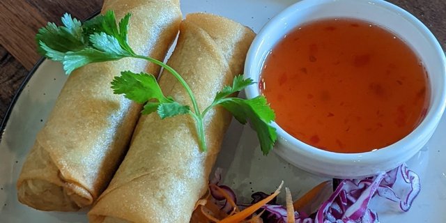 Fried Garden Spring Rolls