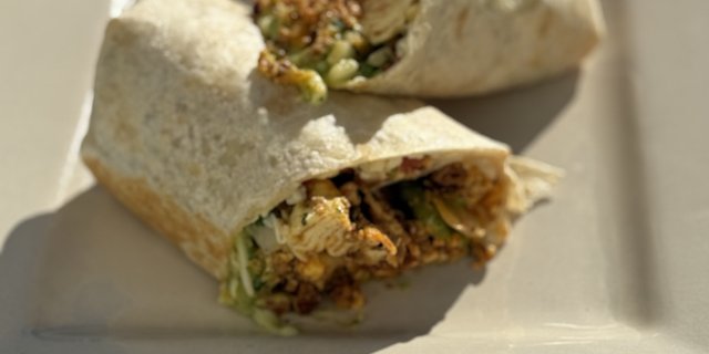 Soy Chorizo Breakfast Burrito