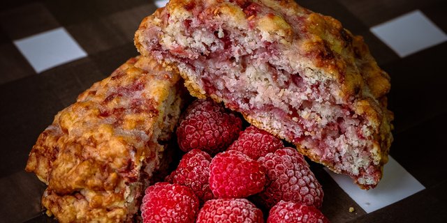 Raspberry Scones