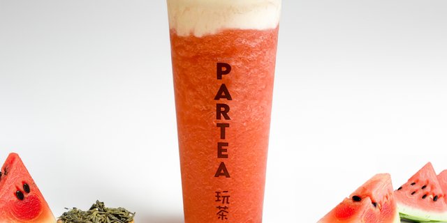 Watermelon Green Tea Slush