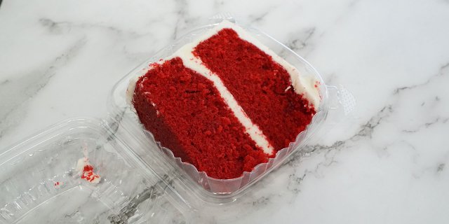 Red Velvet Cake Slice
