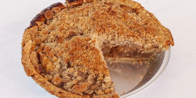 Apple Crisp Pie